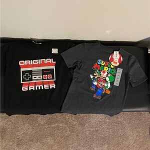 NWT! Boys 5T Gamer Tees -Just Nintendo